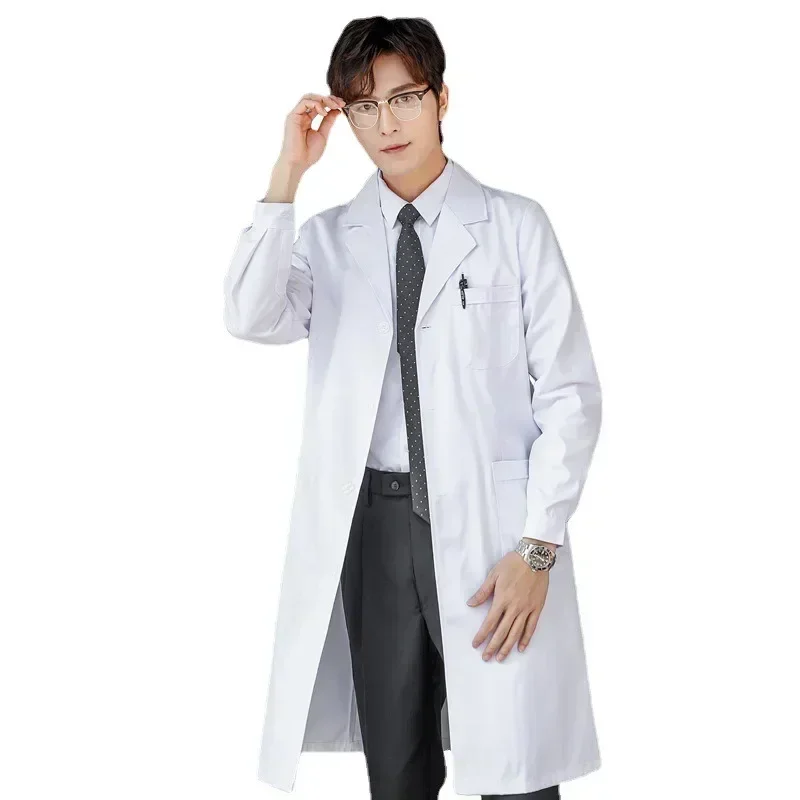 Medical Lab Coat - Unisex Doctor Lab Coat Set Long