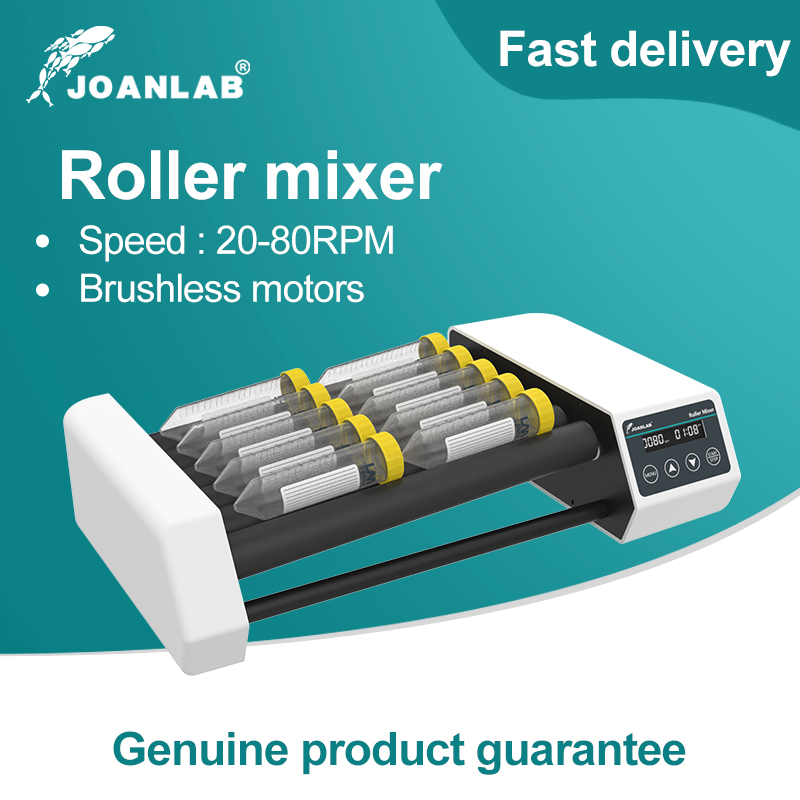 Medical Lab Assistant - JOANLAB Roller Mixer Laboratory Equipment Digital