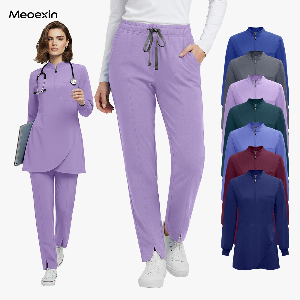 Medical Lab Coat - Quick-Dry Scrub Sets Medical Uniforms Hospital