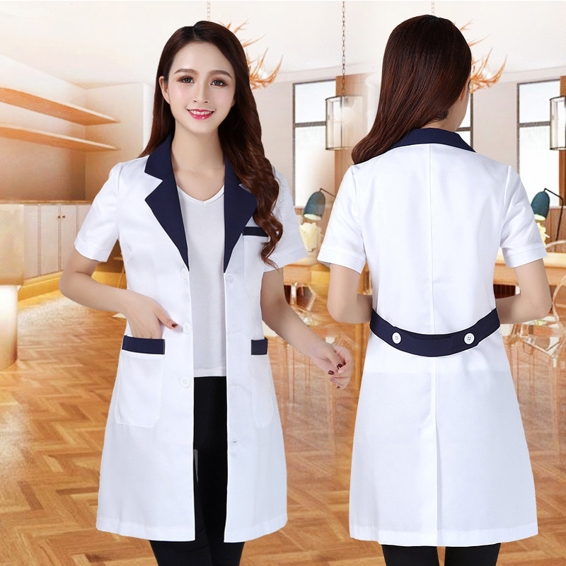 Summer women's white coat labo - đánh giá và giá Medical Lab Coats