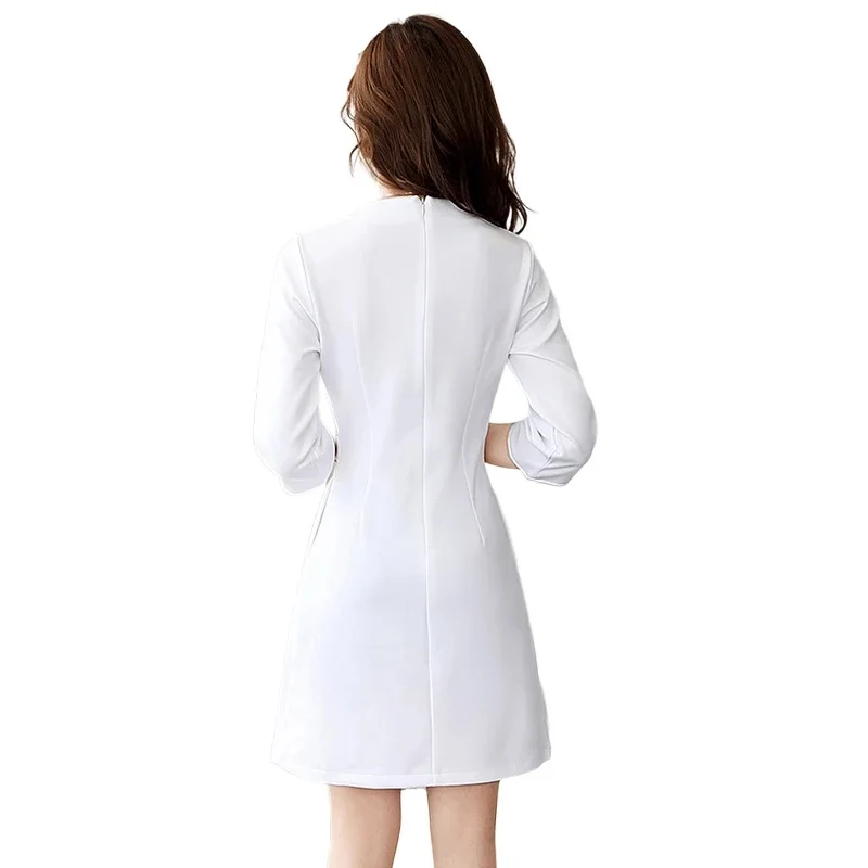 Beauty Uniform Spa Hotel Front - đánh giá và giá Medical Lab Coat