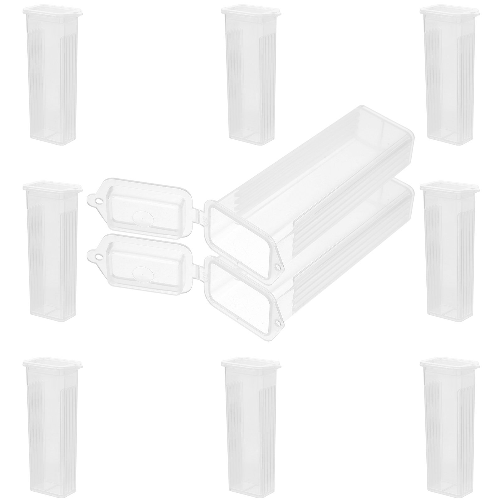 10Pcs Slide Boxes PP Material  - đánh giá và giá Pathology Slide Storage