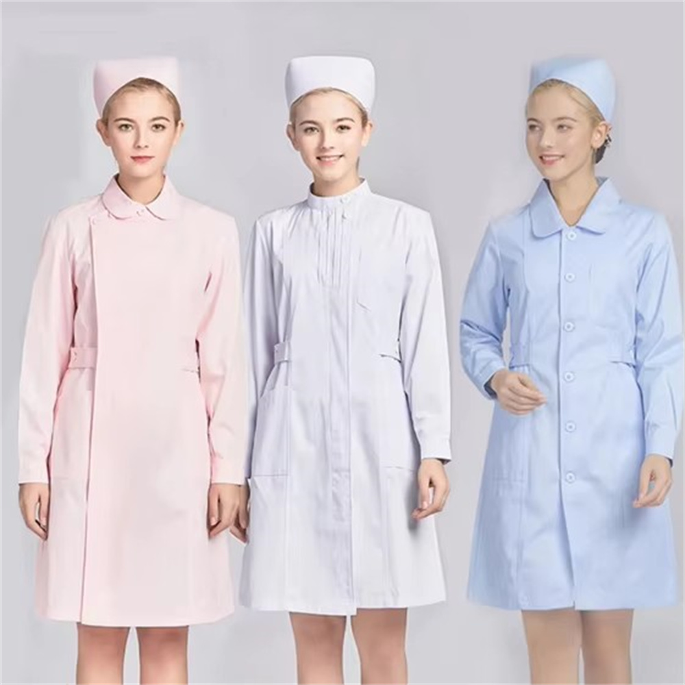 new pure cotton breathable whi - đánh giá và giá Medical Lab Coat