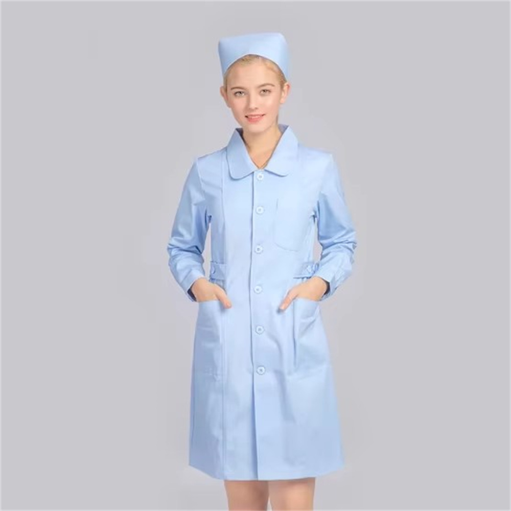 new pure cotton breathable whi - đánh giá và giá Medical Lab Coat