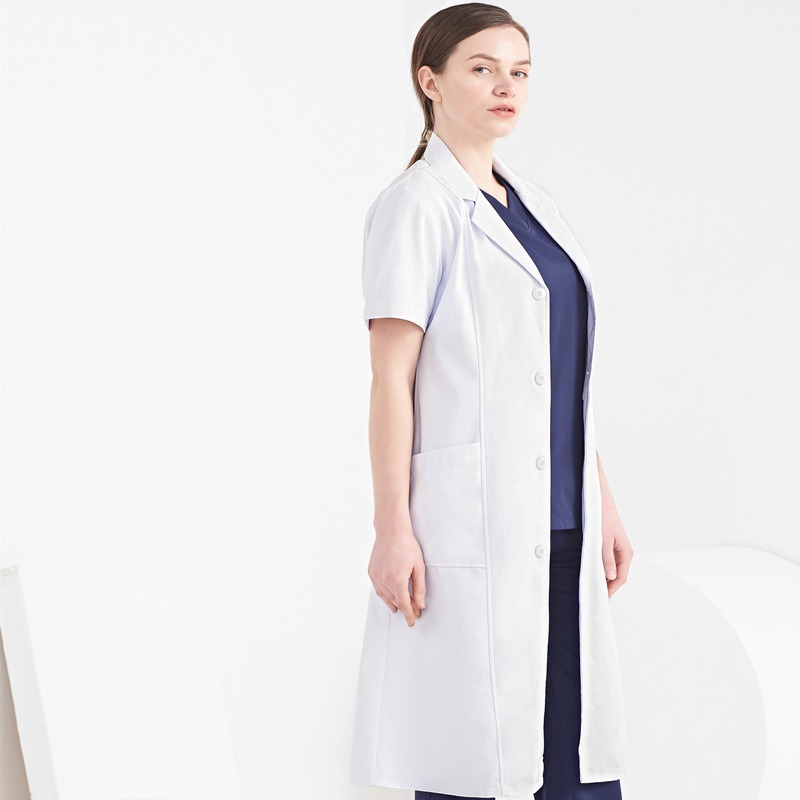 Nightingale White Gown Short S - đánh giá và giá Medical Lab Coat