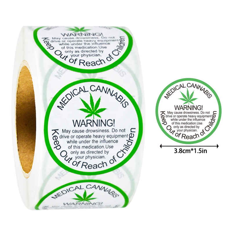 500Pcs 1.5in Medical Ingredien - đánh giá và giá Medical Label