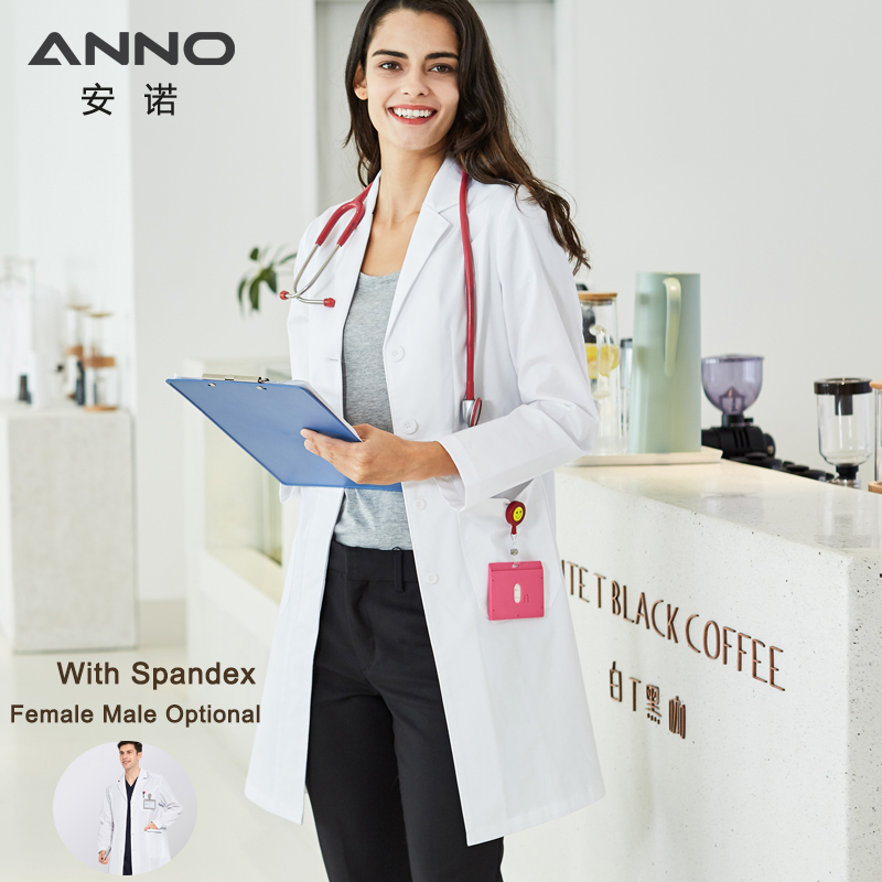 ANNO Long Sleeve Lab Uniforms  - đánh giá và giá Medical Lab Coat