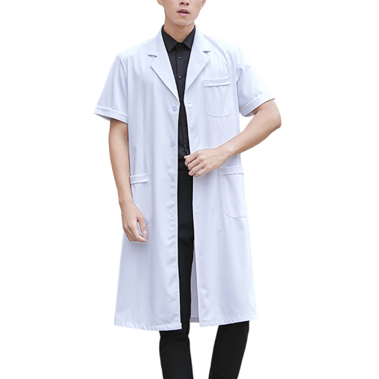 Pharmacy Wear White Lab Coat S - đánh giá và giá Medical Lab Gown