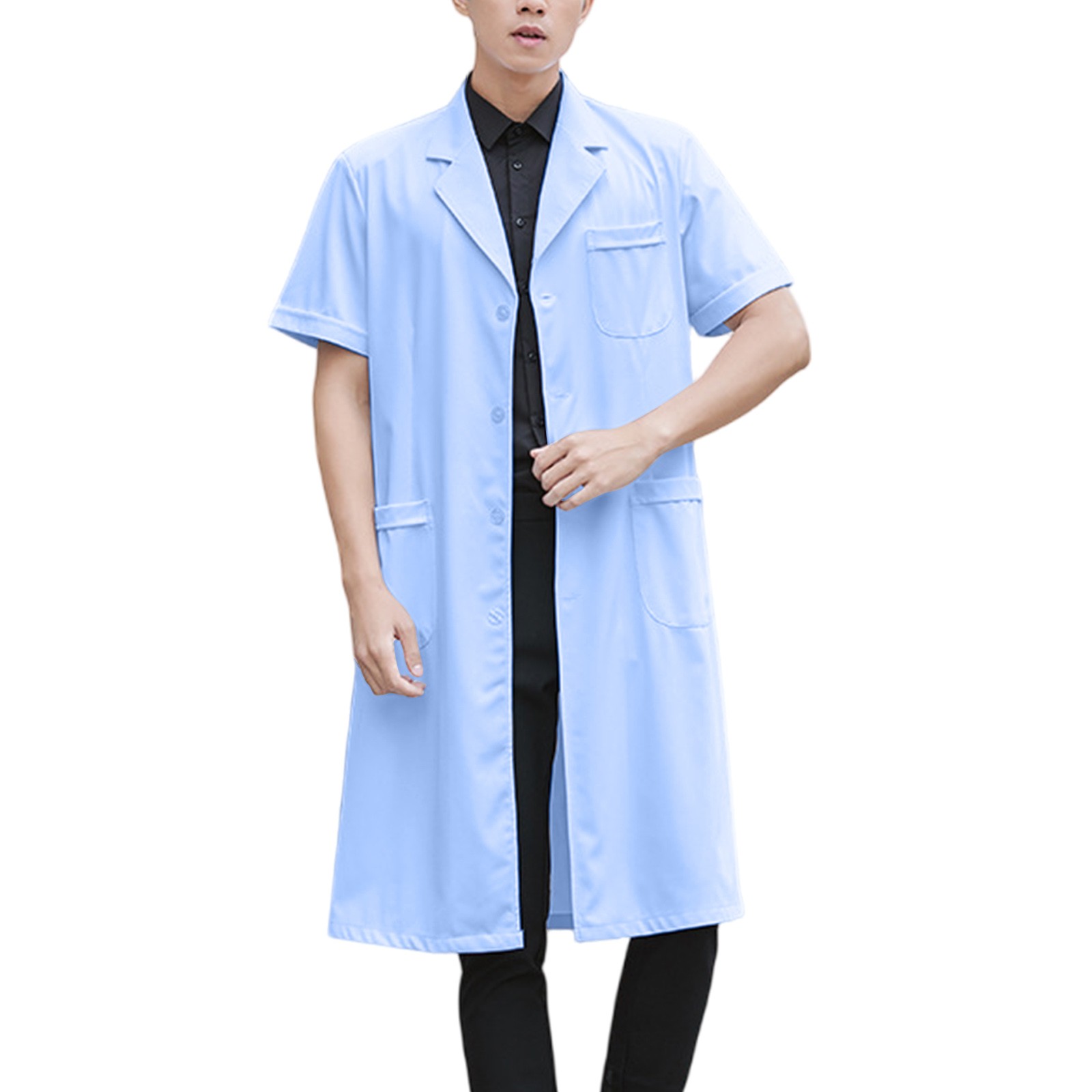 Pharmacy Wear White Lab Coat S - đánh giá và giá Medical Lab Gown