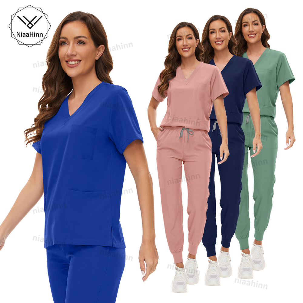 Nurse Scrubs Hospital Uniform  - đánh giá và giá Medical Lab Coat