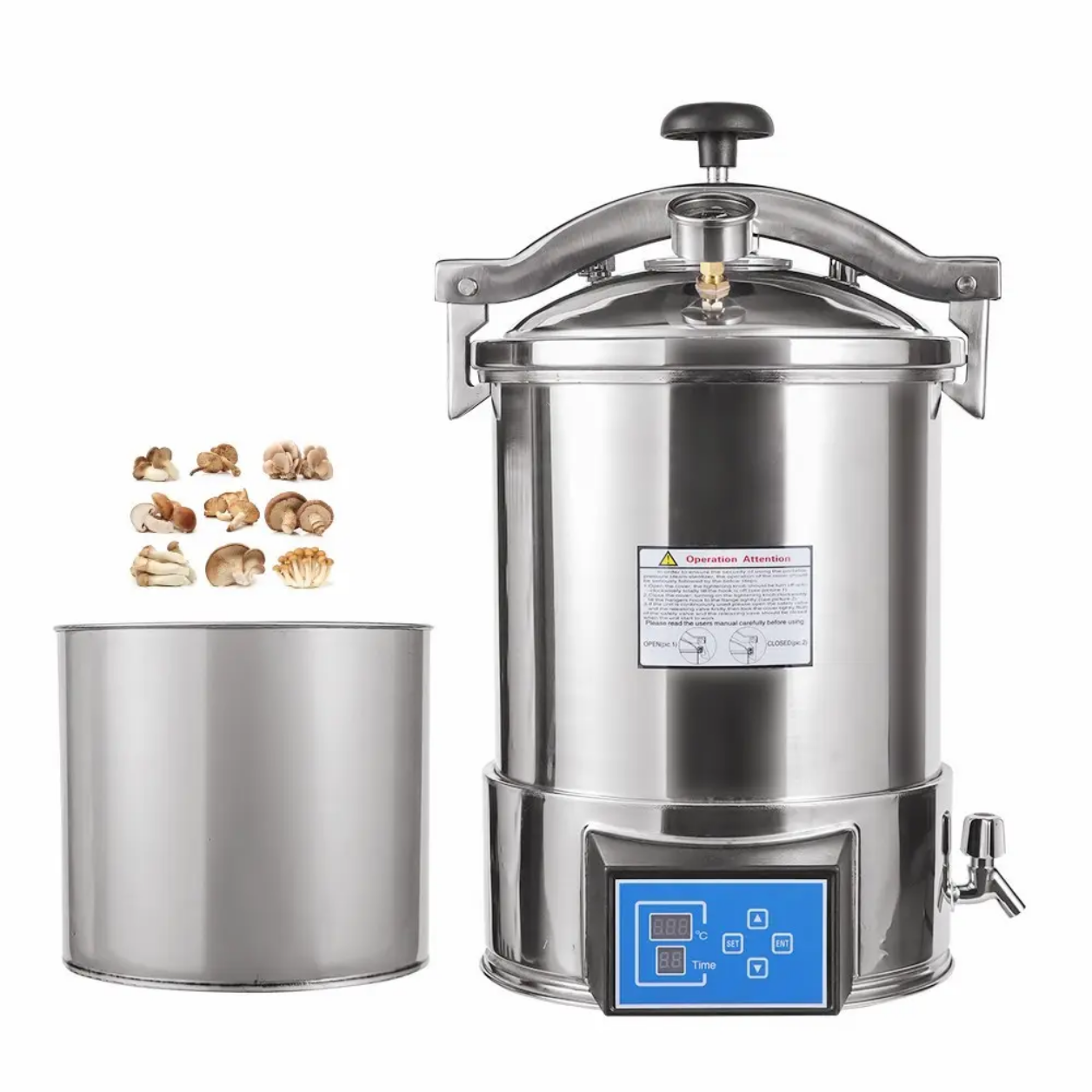 24L Portable Autoclave with Di - đánh giá và giá Medical Lab Furniture