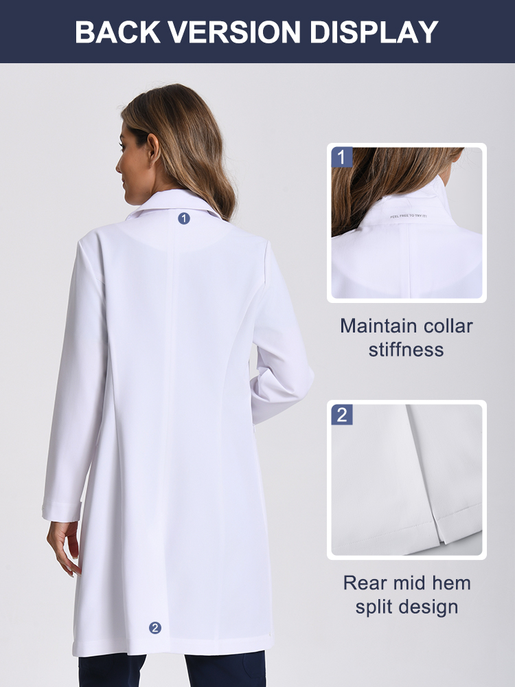 KUNGFU SCRUBS Women Lab Coats  - đánh giá và giá Medical Lab Coats