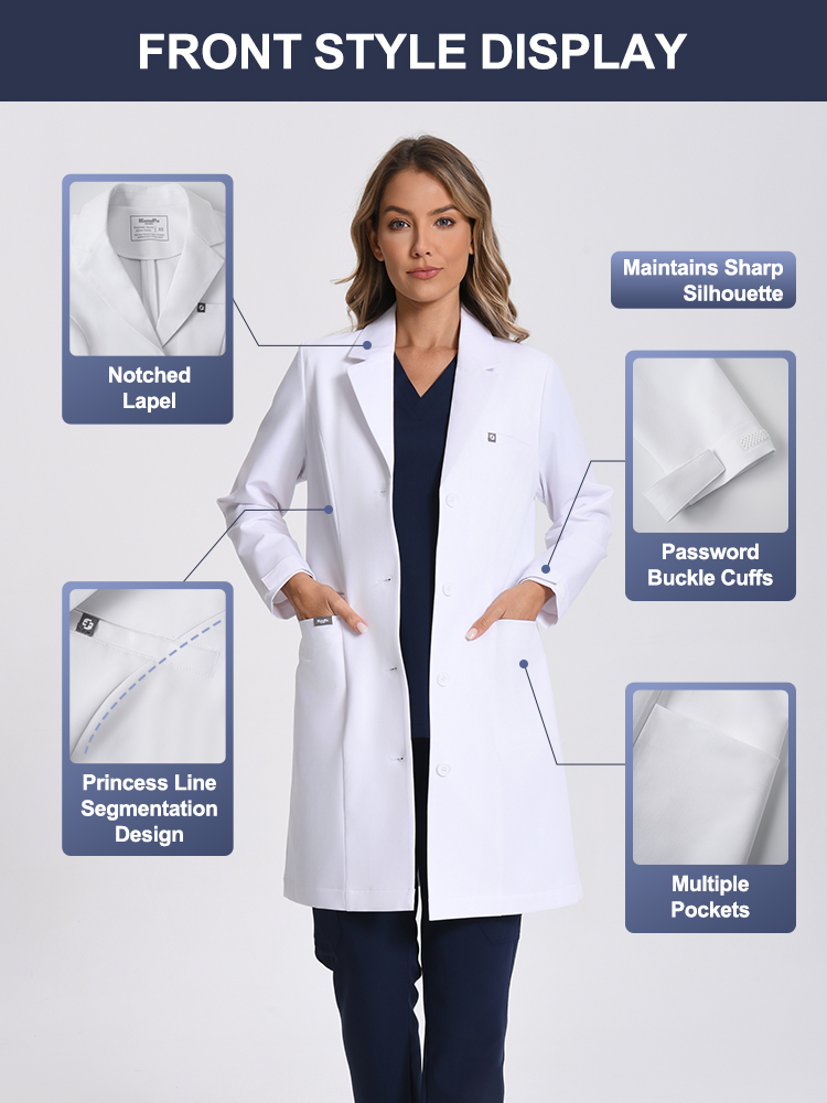 KUNGFU SCRUBS Women Lab Coats  - đánh giá và giá Medical Lab Coats