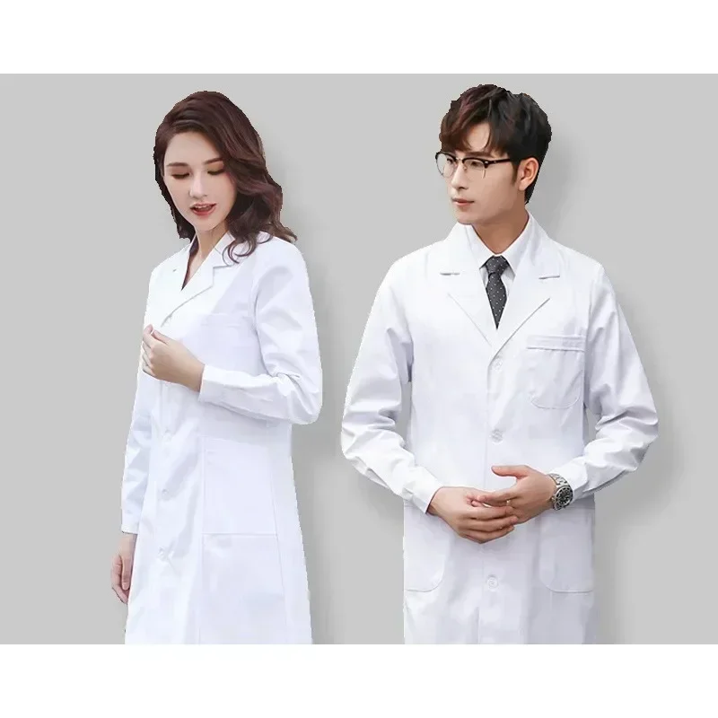 Unisex White Lab Coat Long/Sho - đánh giá và giá Medical Lab Gown