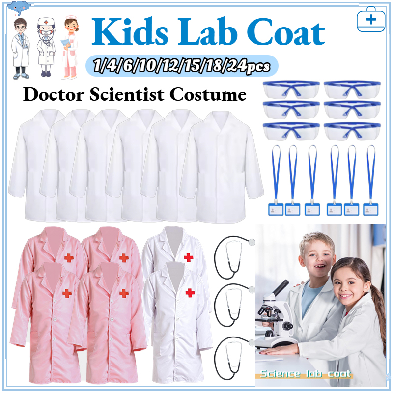 1-24Set Unisex Lab Coat for Do - đánh giá và giá Medical Lab Coat