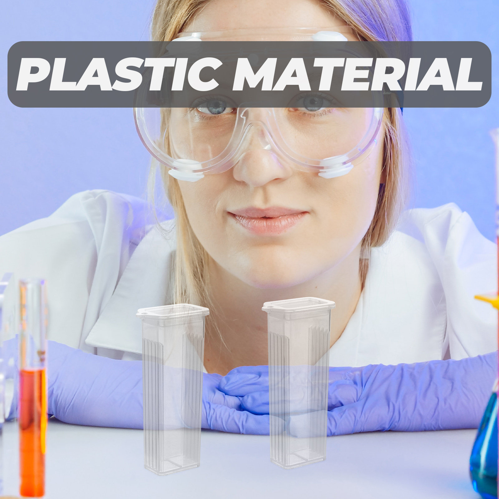 10Pcs Slide Holder Box Sturdy  - đánh giá và giá Pathology Slide Storage