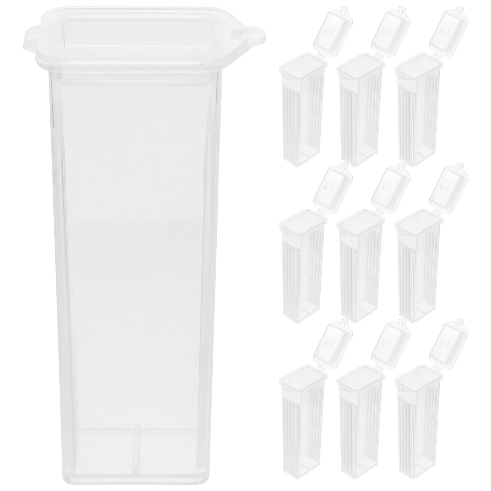 10Pcs Slide Holder Box Sturdy  - đánh giá và giá Pathology Slide Storage