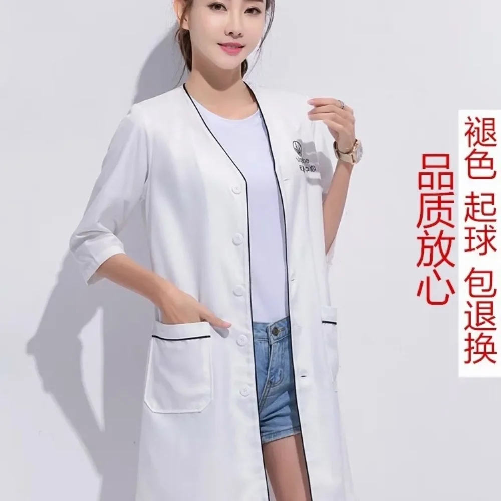 Custom Logo beauty uniform bea - đánh giá và giá Medical Lab Coat