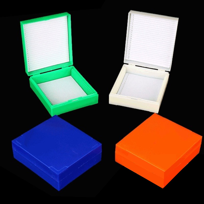 2PCS Plastic Microscope Slides - đánh giá và giá Pathology Slide Storage