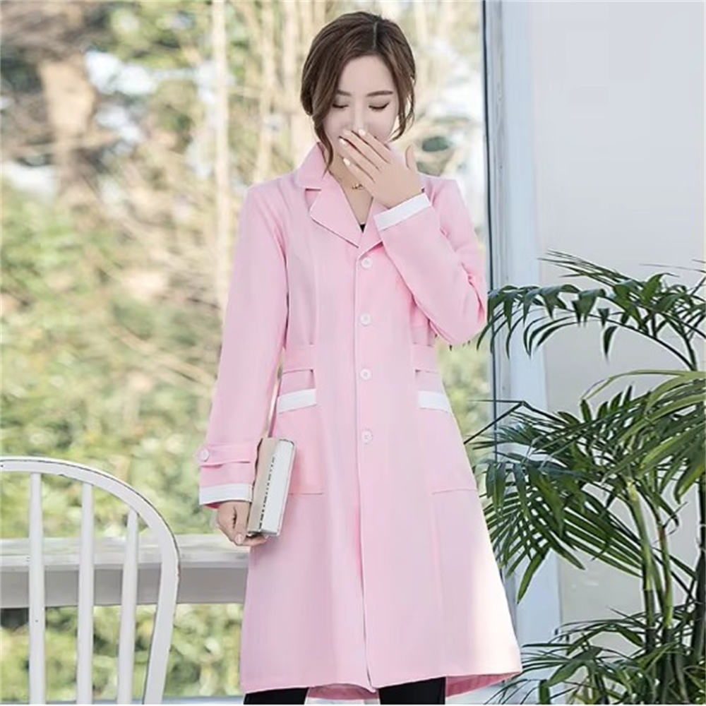 High grade gray solid color sl - đánh giá và giá Medical Lab Coat