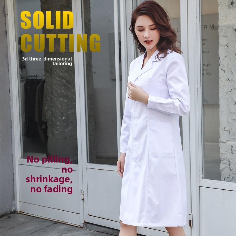 Lab Isolation Gown White Coat  - đánh giá và giá Medical Lab Coat
