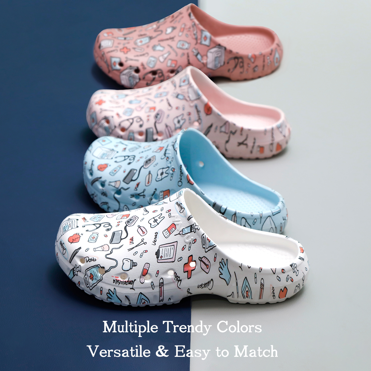 Medical Print Shoes EVA Non-sl - đánh giá và giá Medical Labs