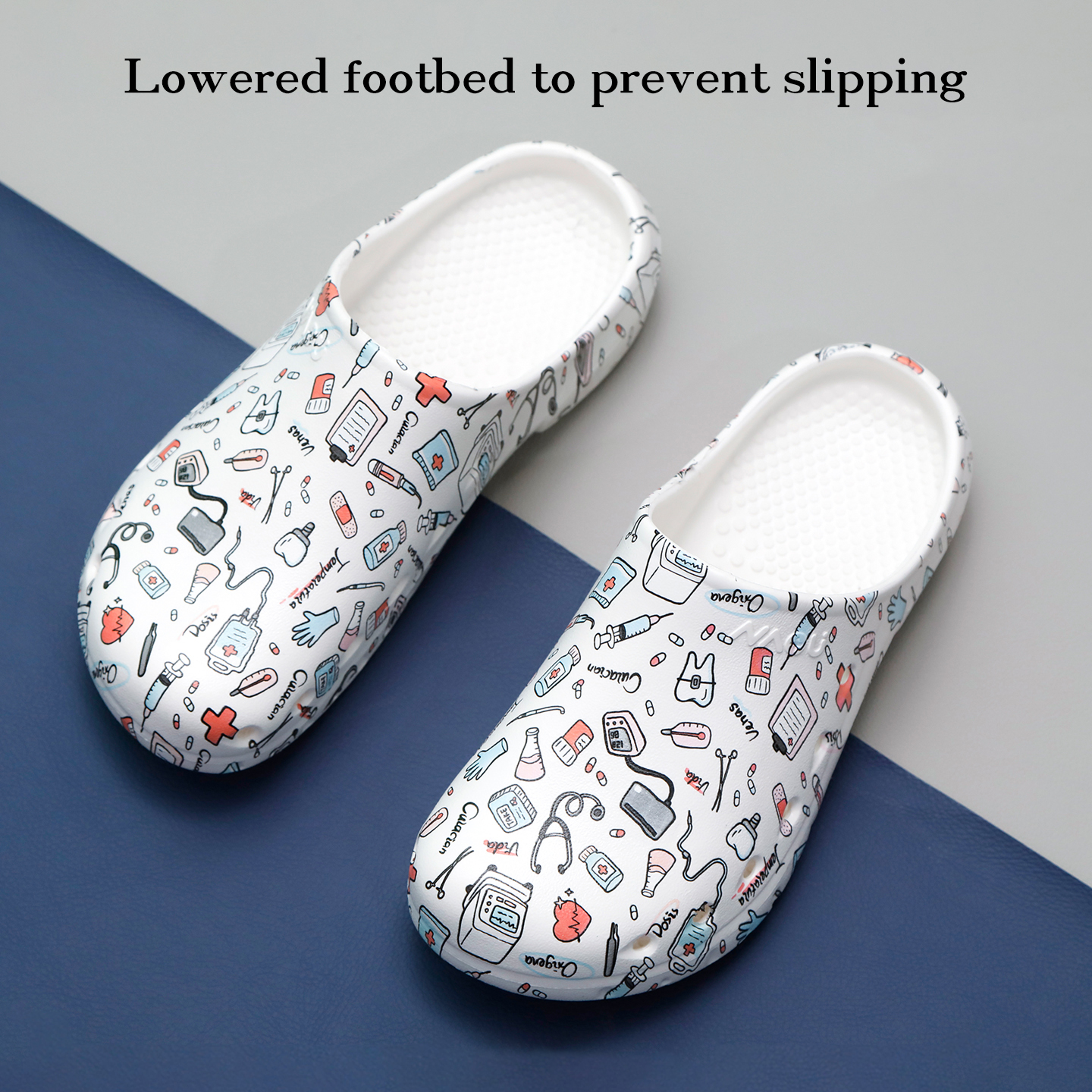Medical Print Shoes EVA Non-sl - đánh giá và giá Medical Labs