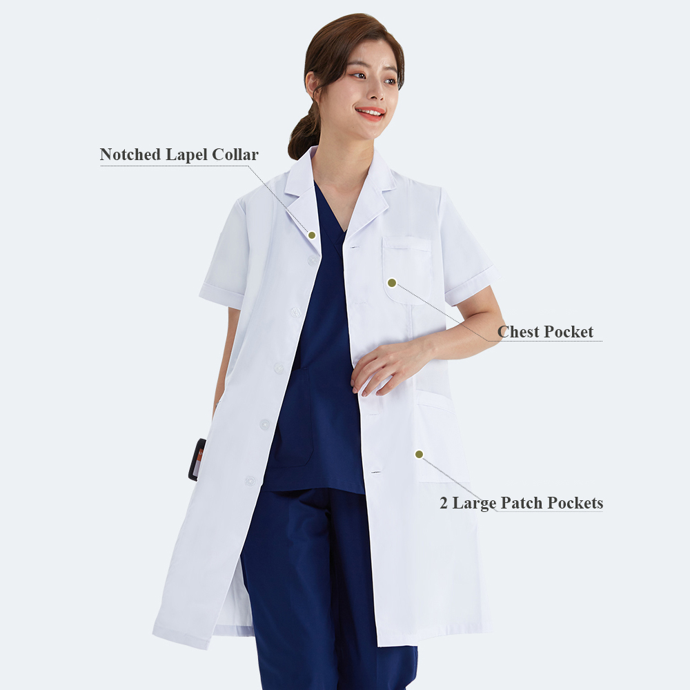Unisex White Coat Lab Coat Hos - đánh giá và giá Medical Lab Coat