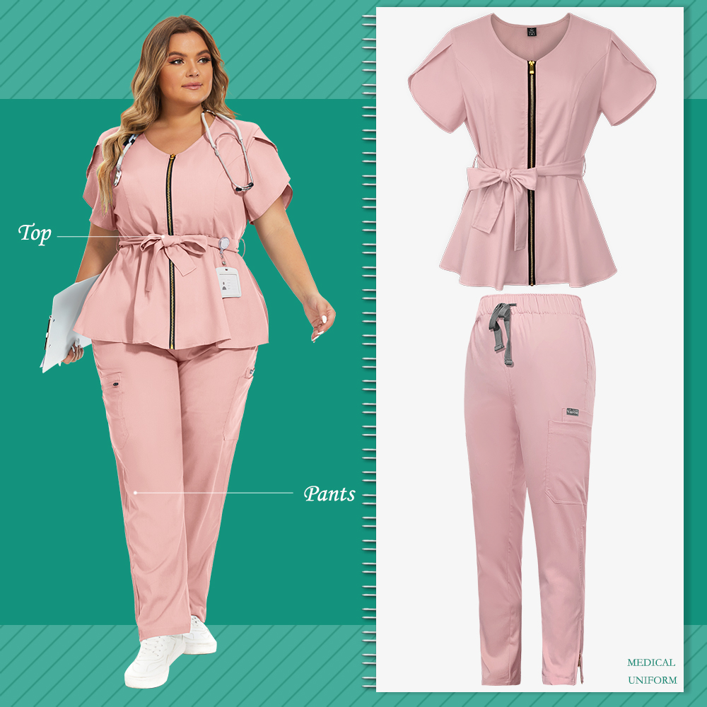 Spa Uniform Womens Manicurist  - đánh giá và giá Medical Lab Coat