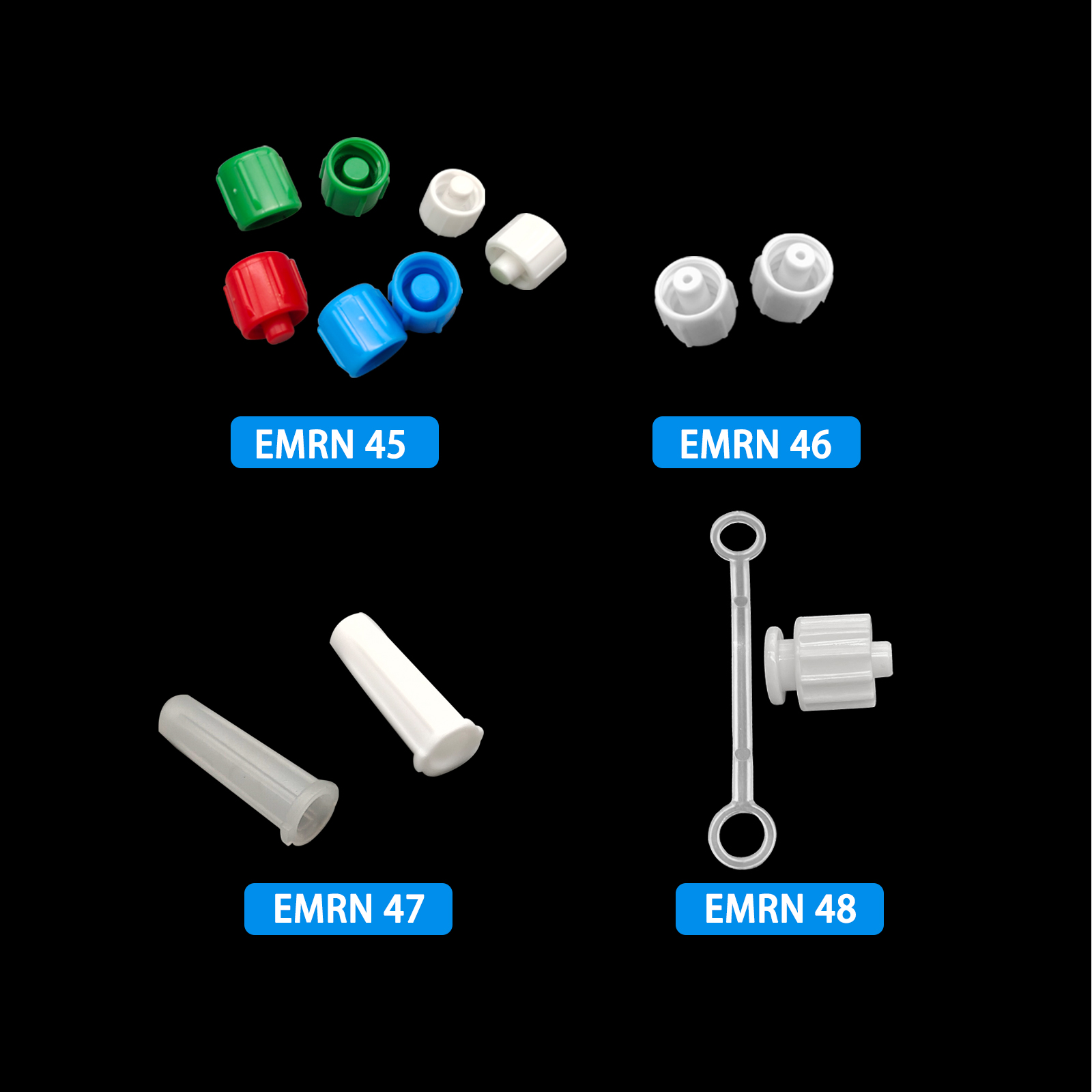 500pcs Male Luer Caps Hole for - đánh giá và giá Medical Labs