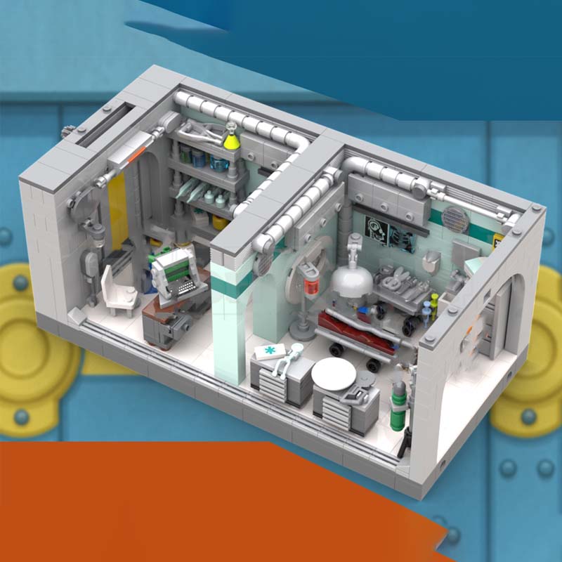 Game City Street View Model MO - đánh giá và giá Medical Lab Games